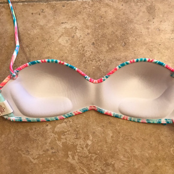 Ocean Pacific Push Up Bikini Swim Top Size Medium Aztec Print - Picture 16 of 16